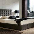 Gamamobel, modern beds, leather upholstered beds